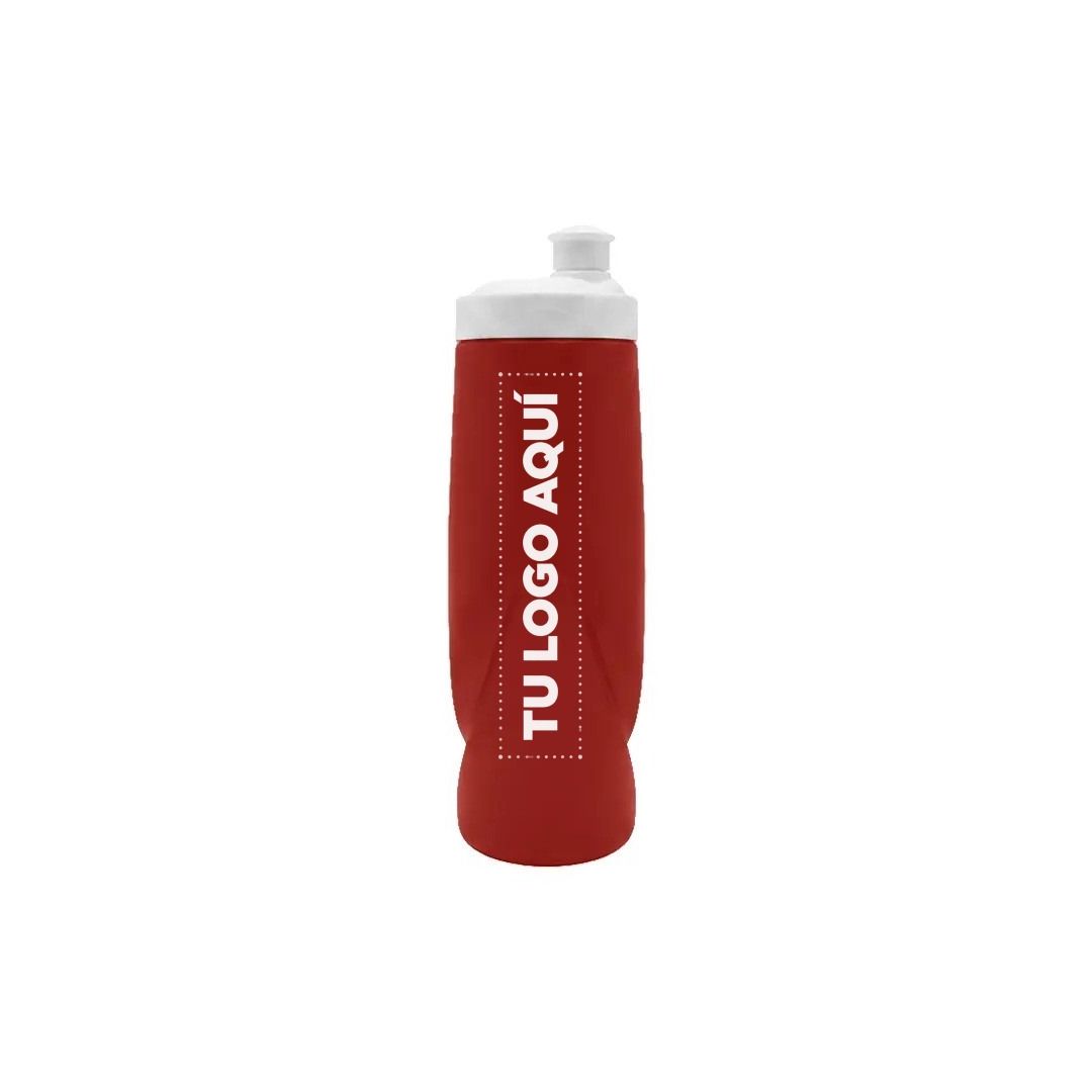 Tomatodo Rojo Tono 1 Con Tapa Estándar 650 ml - personalizable con tu logo
