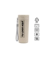 Vaso Ecologico De Avena 350 Ml - personalizable con tu logo