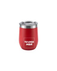 Vaso Termico Tumbler 360 Ml Color Rojo - personalizable con tu logo