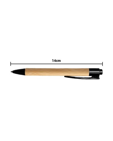 Boligrafo Bamboo Color Negro