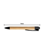 Boligrafo Bamboo Color Negro