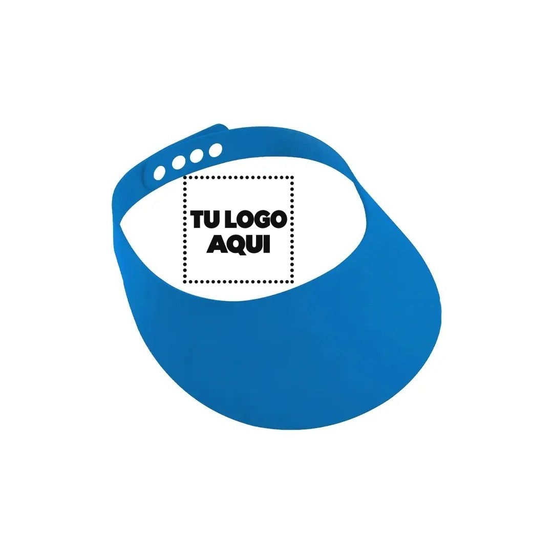 Visera Eva Azul - personalizable con tu logo