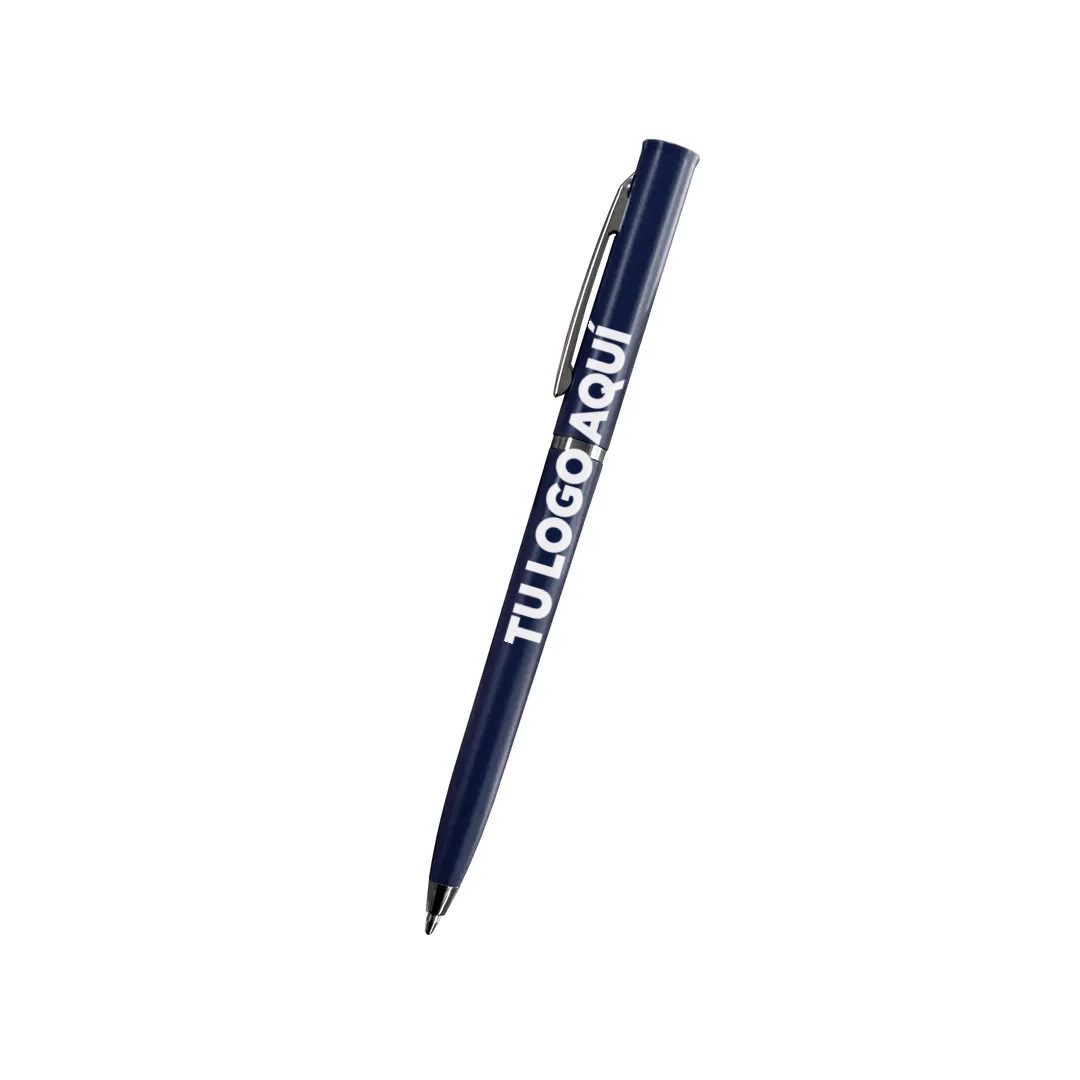 Bolígrafo Azul Oscuro - personalizable con tu logo