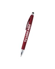 Boligrafo Twist Touch Rojo - personalizable con tu logo