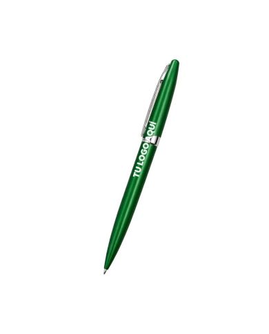 Boligrafo Zenit Color Verde - personalizable con tu logo