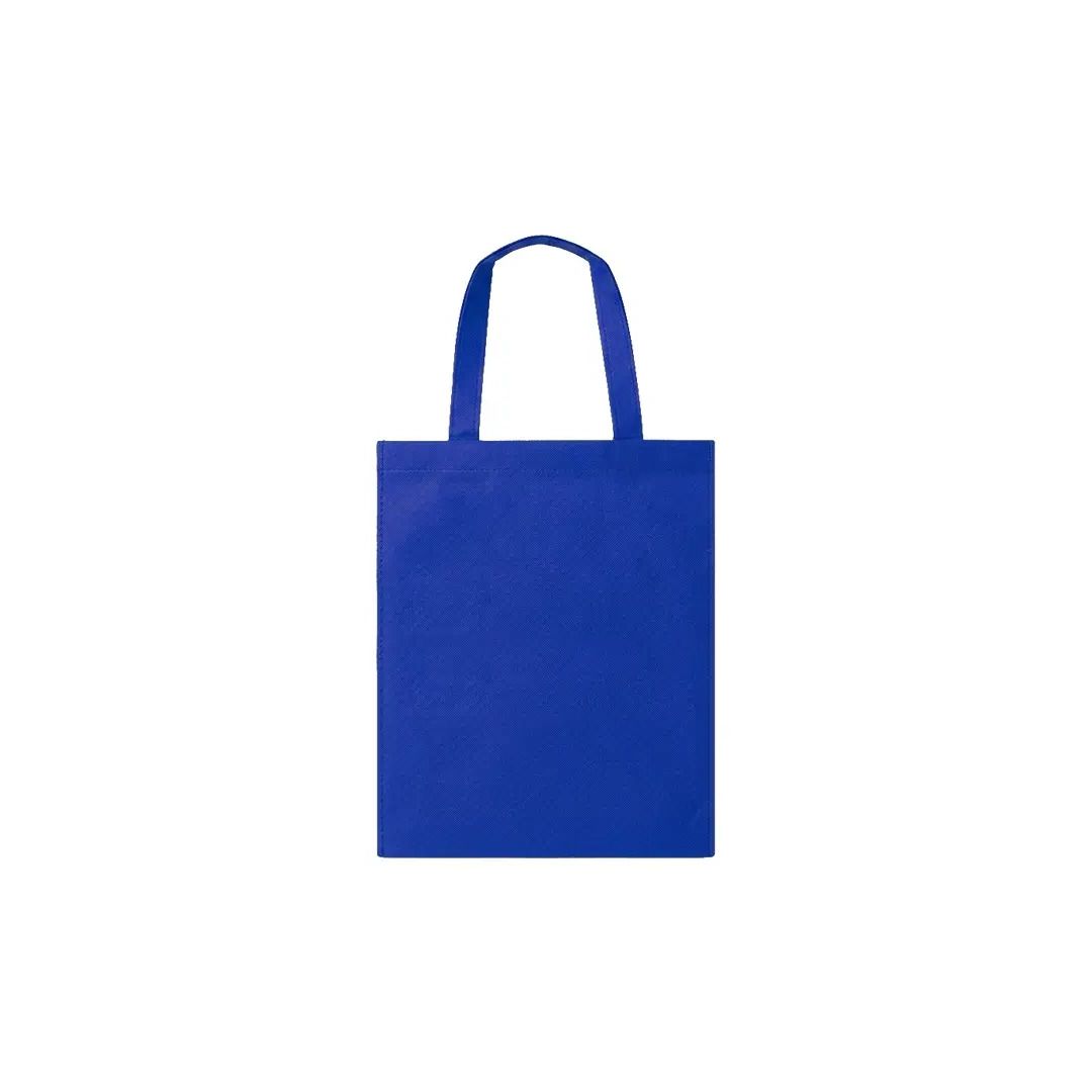 Bolso Cambrela Azul Con Tira Cosido 30X37X10