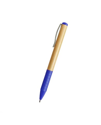 Boligrafo Bamboo Grip Azul