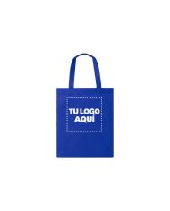 Bolso Cambrela Azul Con Tira Cosido 30X37X10 - personalizable con tu logo