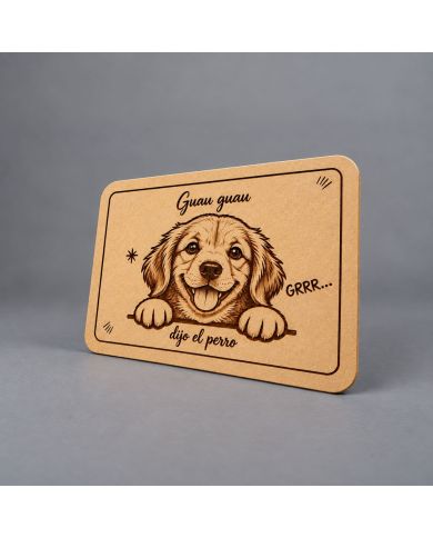 Tabla Decorativa de Madera Personalizada con Grabado Láser en Guayaquil | Role Machine