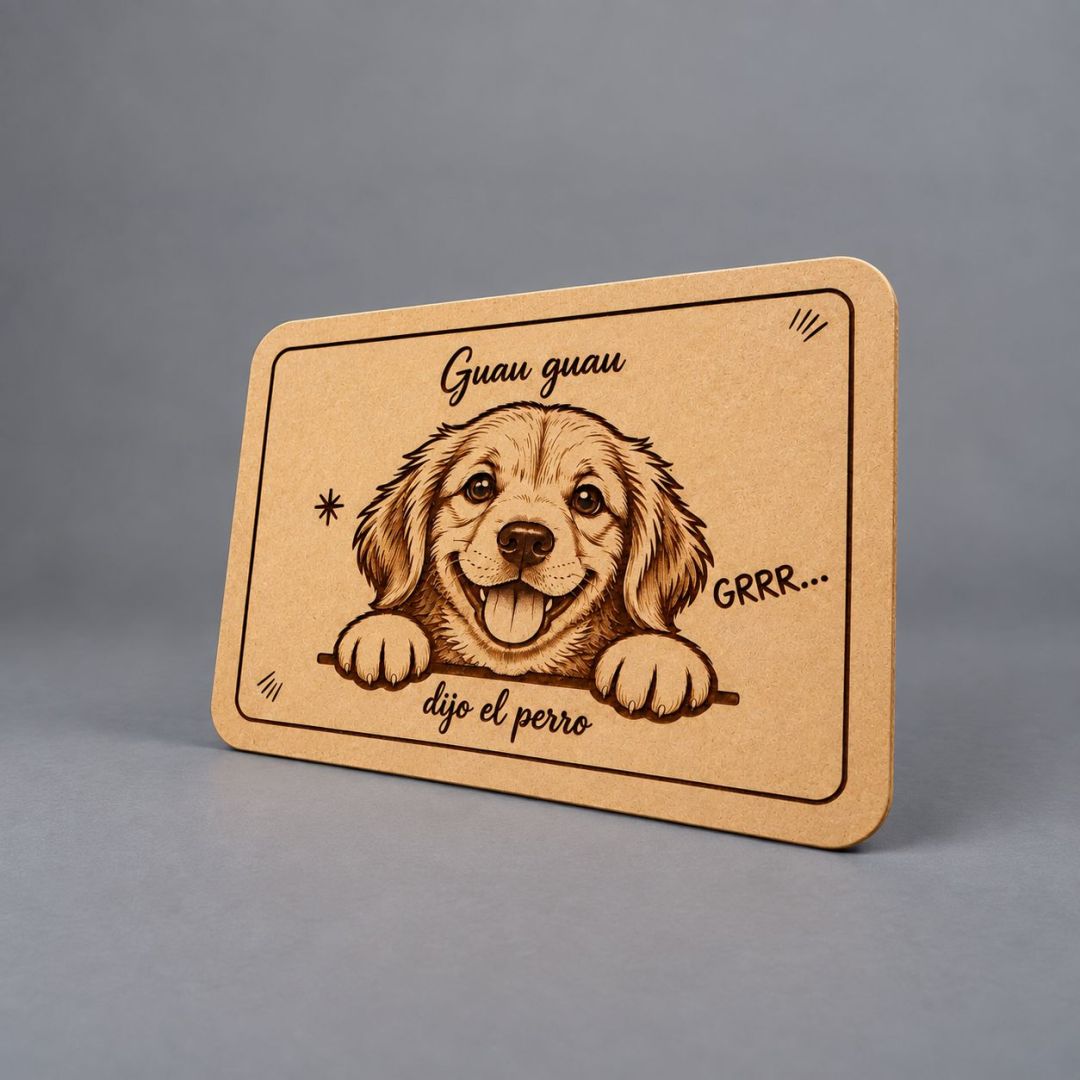 Tabla Decorativa de Madera Personalizada con Grabado Láser en Guayaquil | Role Machine