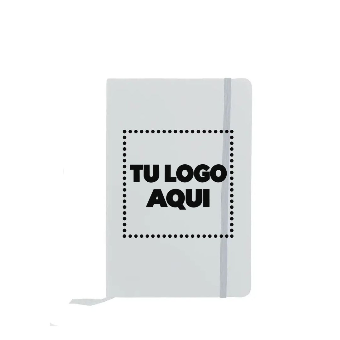 Libreta Blanca - personalizable con tu logo
