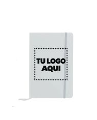 Libreta London Blanco - personalizable con tu logo