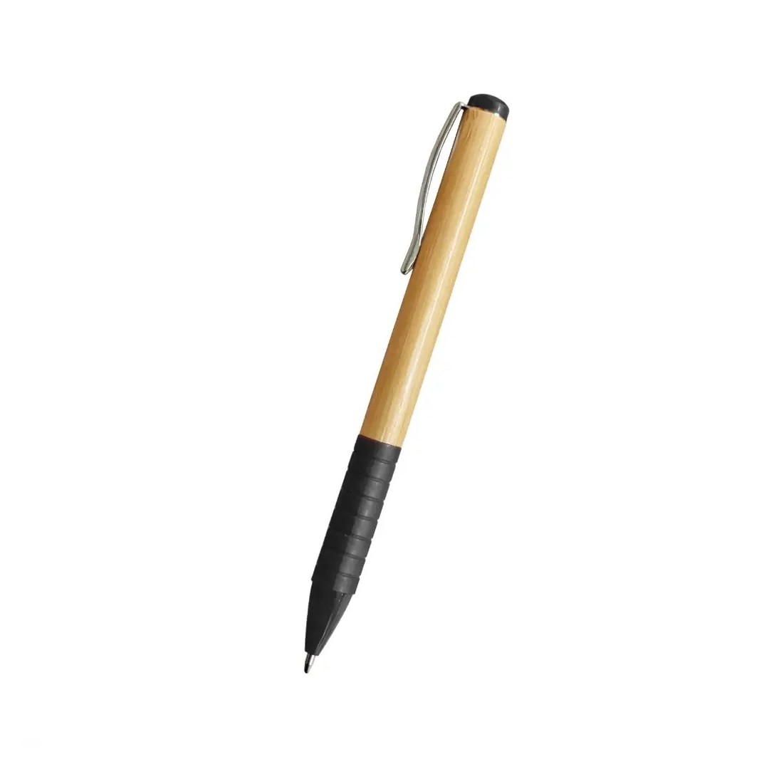 Boligrafo Bamboo Grip Negro
