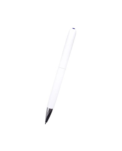 Boligrafo Bicolor Blanco Con Azul