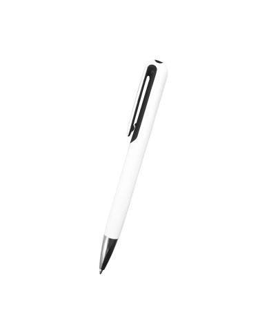 Boligrafo Bicolor Blanco Con Negro