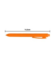 Boligrafo Click Plus Color Naranja