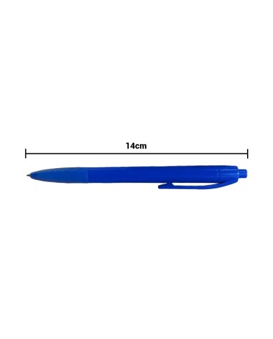 Boligrafo Colori Grip Azul Solido