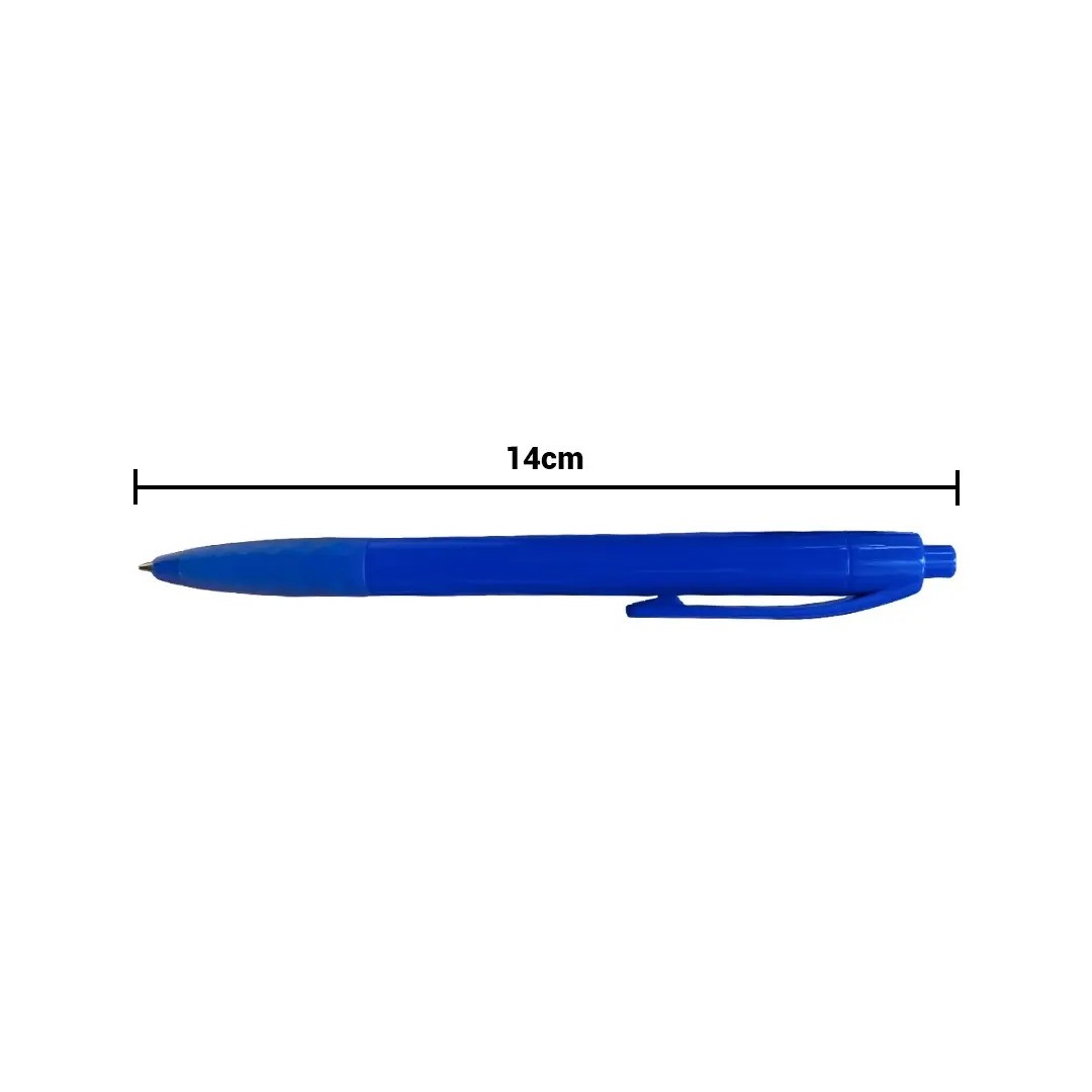 Boligrafo Colori Grip Azul Solido