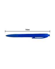 Boligrafo Colori Grip Azul Solido
