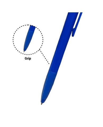 Boligrafo Colori Grip Azul Solido