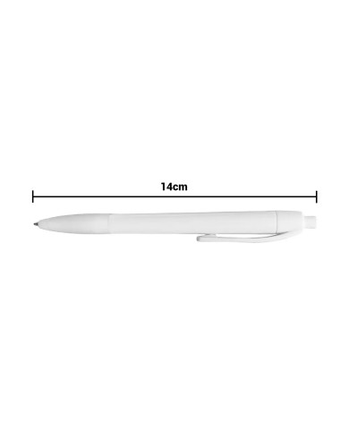 Boligrafo Colori Grip Blanco Solida