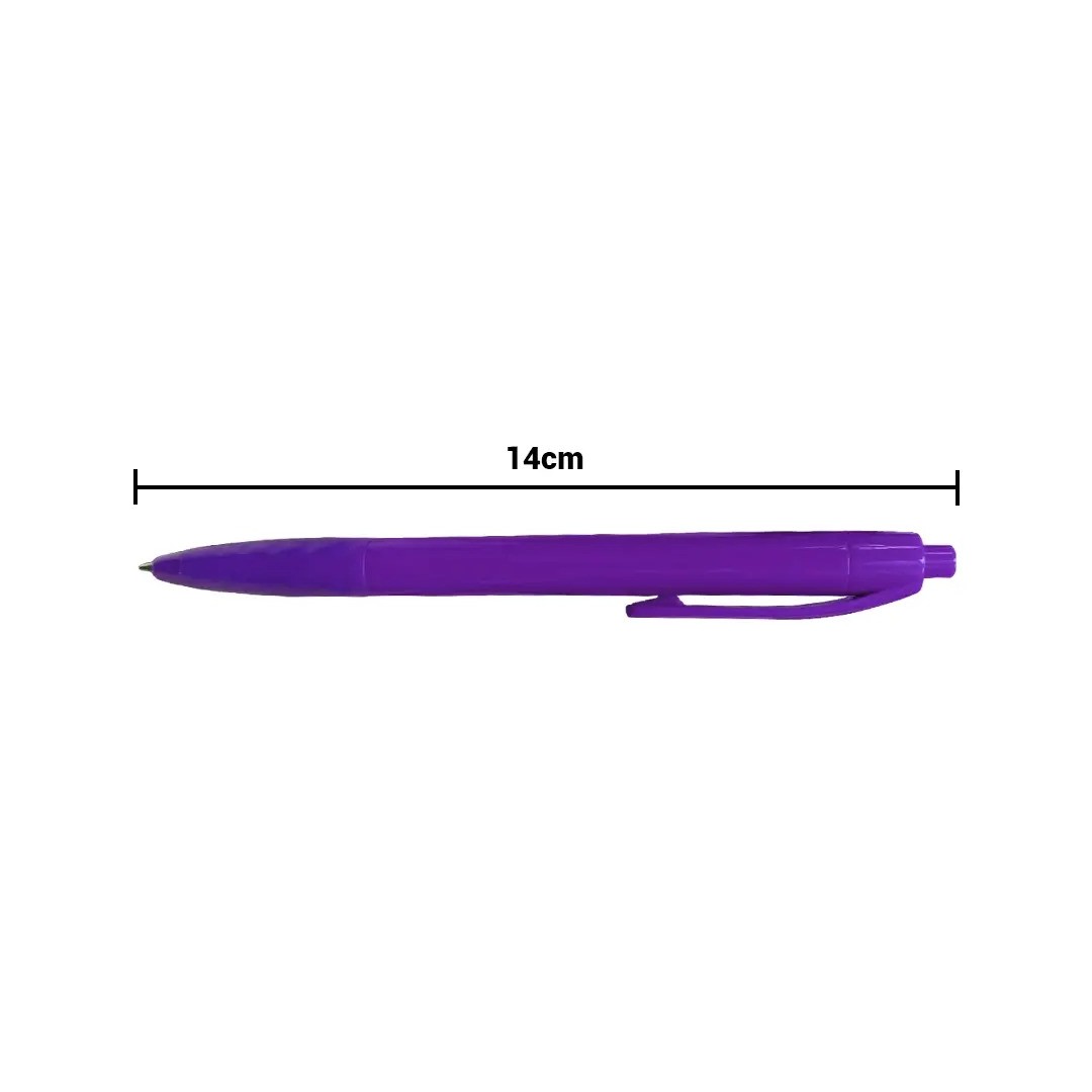 Boligrafo Colori Grip Morado Solido