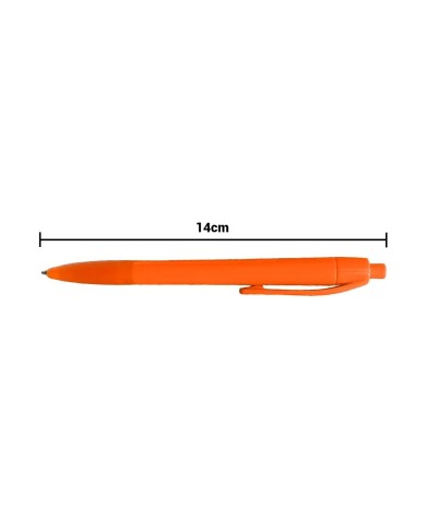 Boligrafo Colori Grip Naranja Solido