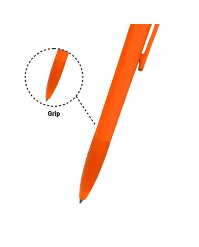 Boligrafo Colori Grip Naranja Solido