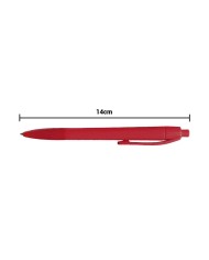 Boligrafo Colori Grip Rojo Solido