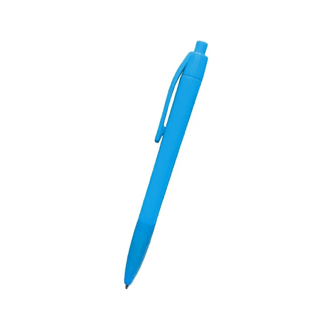 Boligrafo Colori Grip Turquesa Solido