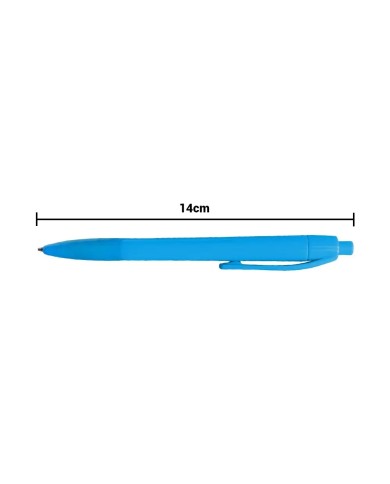 Boligrafo Colori Grip Turquesa Solido