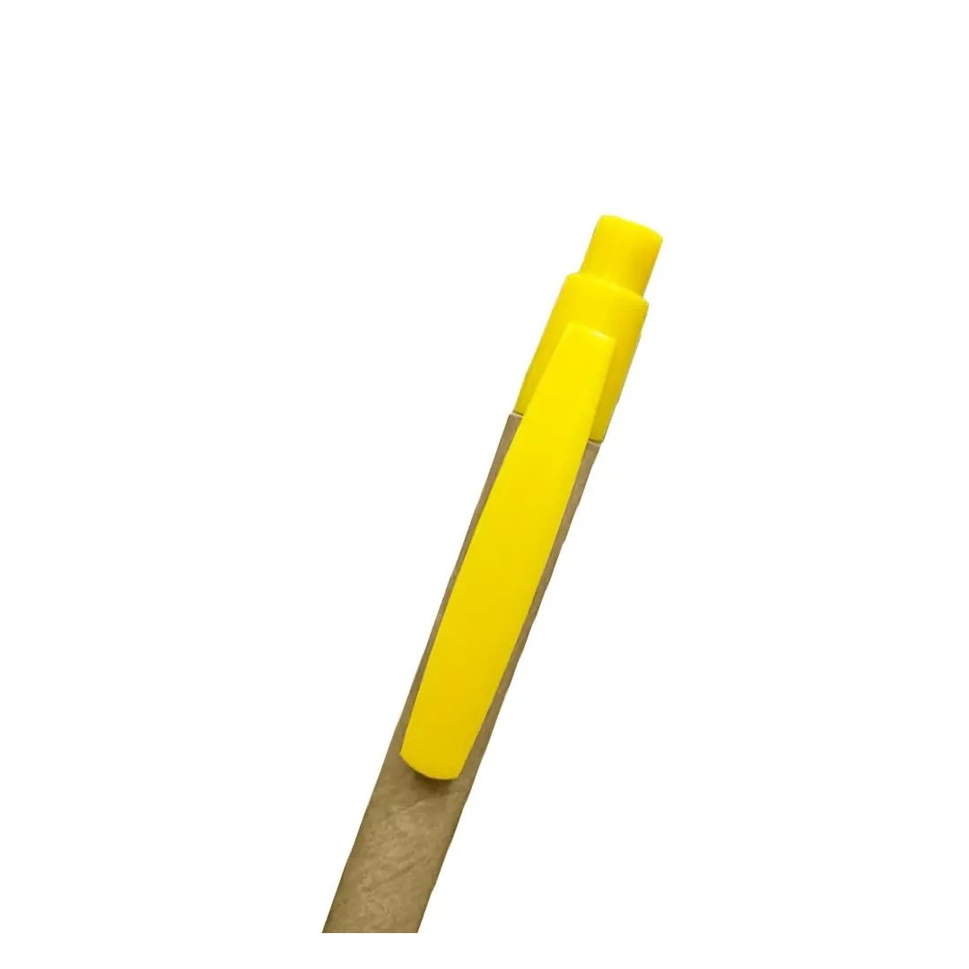 Boligrafo Ecologica Hega Amarillo