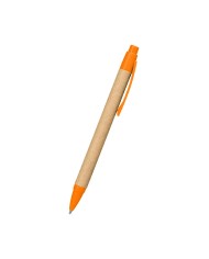 Boligrafo Ecologica Hega Naranja