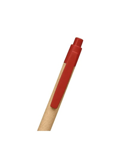 Boligrafo Ecologica Hega Rojo