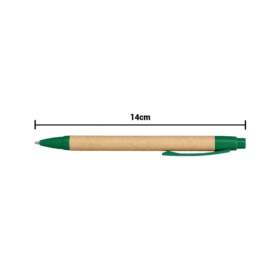 Boligrafo Ecologica Hega Verde