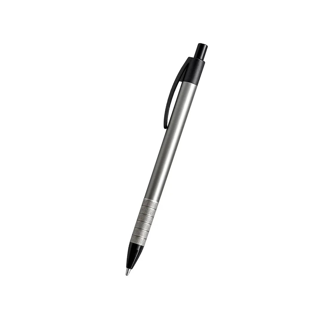 Boligrafo Metalica Aluma Gris