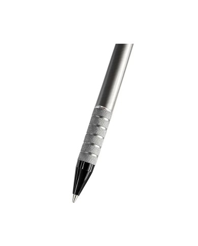 Boligrafo Metalica Aluma Gris