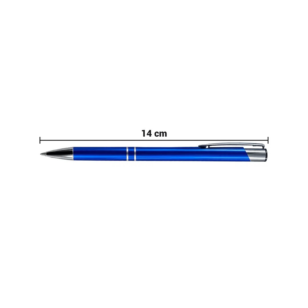 Boligrafo Metalica Paris Azul