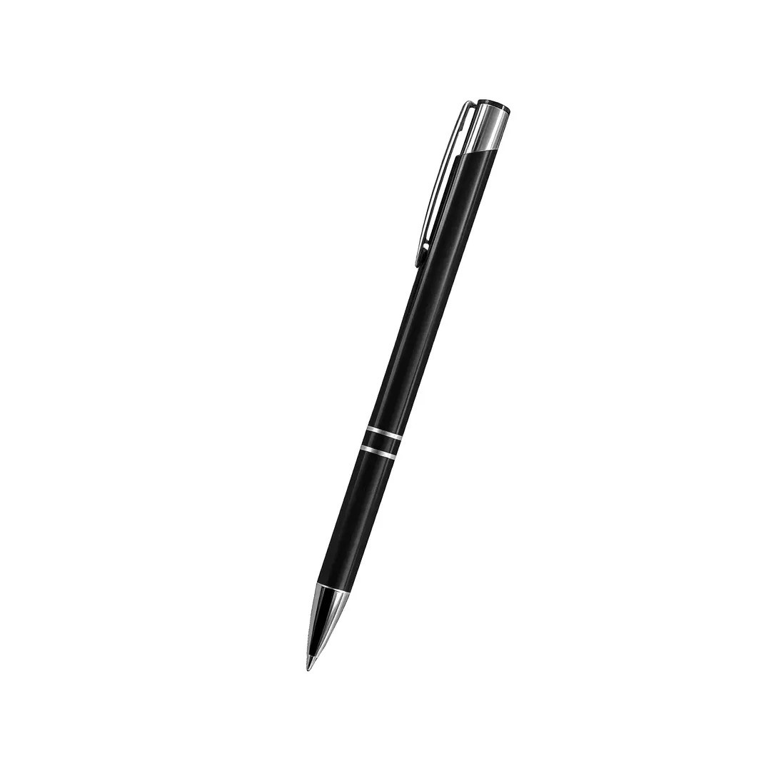 Boligrafo Metalica Paris Negro