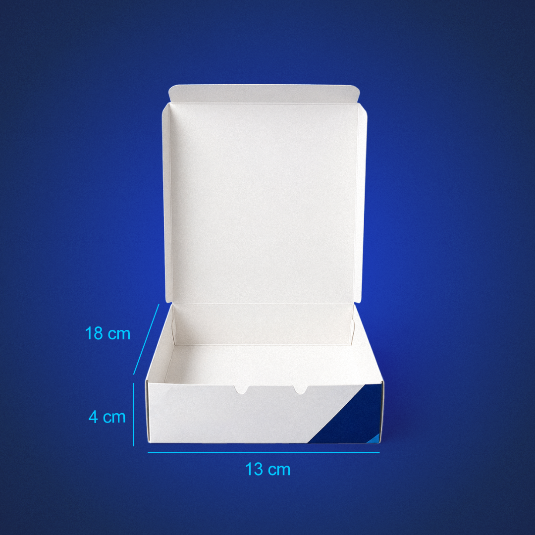 Caja Autoarmable Multiusos 13 x 18 x 4 cm | Role Machine