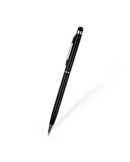 Boligrafo Metalica Touch Negro Con Touch Negro