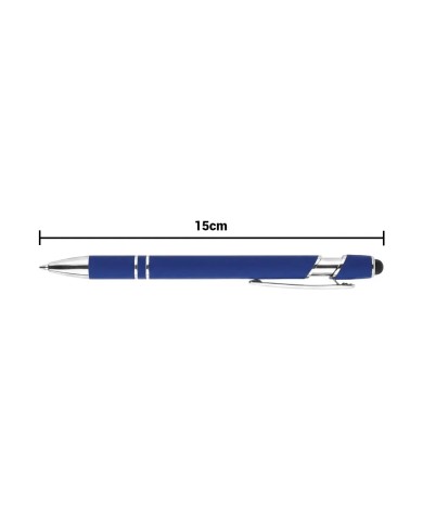 Boligrafo Metalico Roma Azul