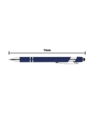 Boligrafo Metalico Roma Azul Oscuro