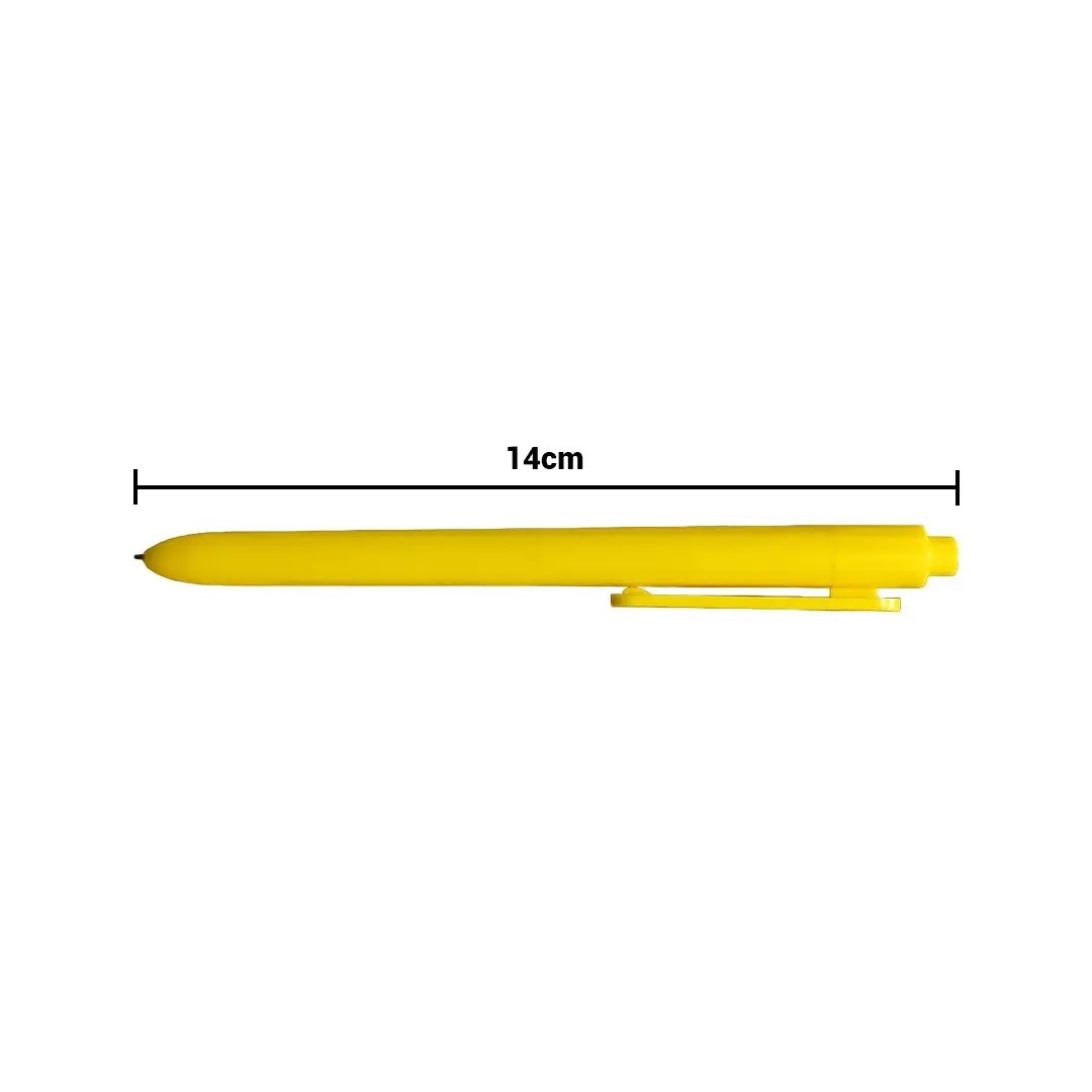 Boligrafo Orbit Amarillo