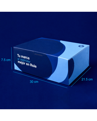 Caja Autoarmable N3 21.5 x 30 x 7.5 cm | Role Machine