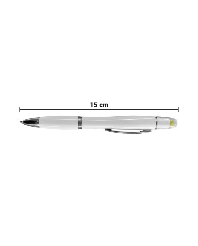 Boligrafo Resaltador Select Blanco