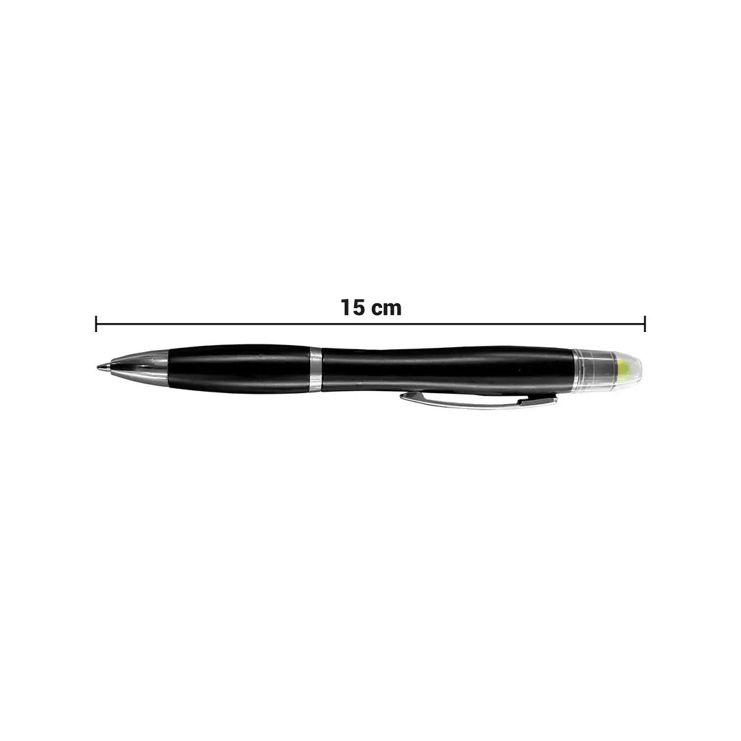 Boligrafo Resaltador Select Negro