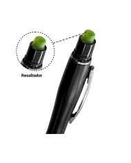 Boligrafo Resaltador Select Negro