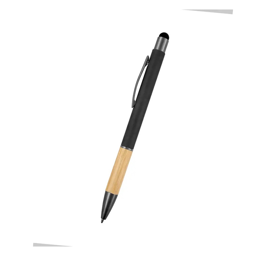 Boligrafo Rubber Bamboo Touch Color Negro