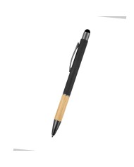 Boligrafo Rubber Bamboo Touch Color Negro